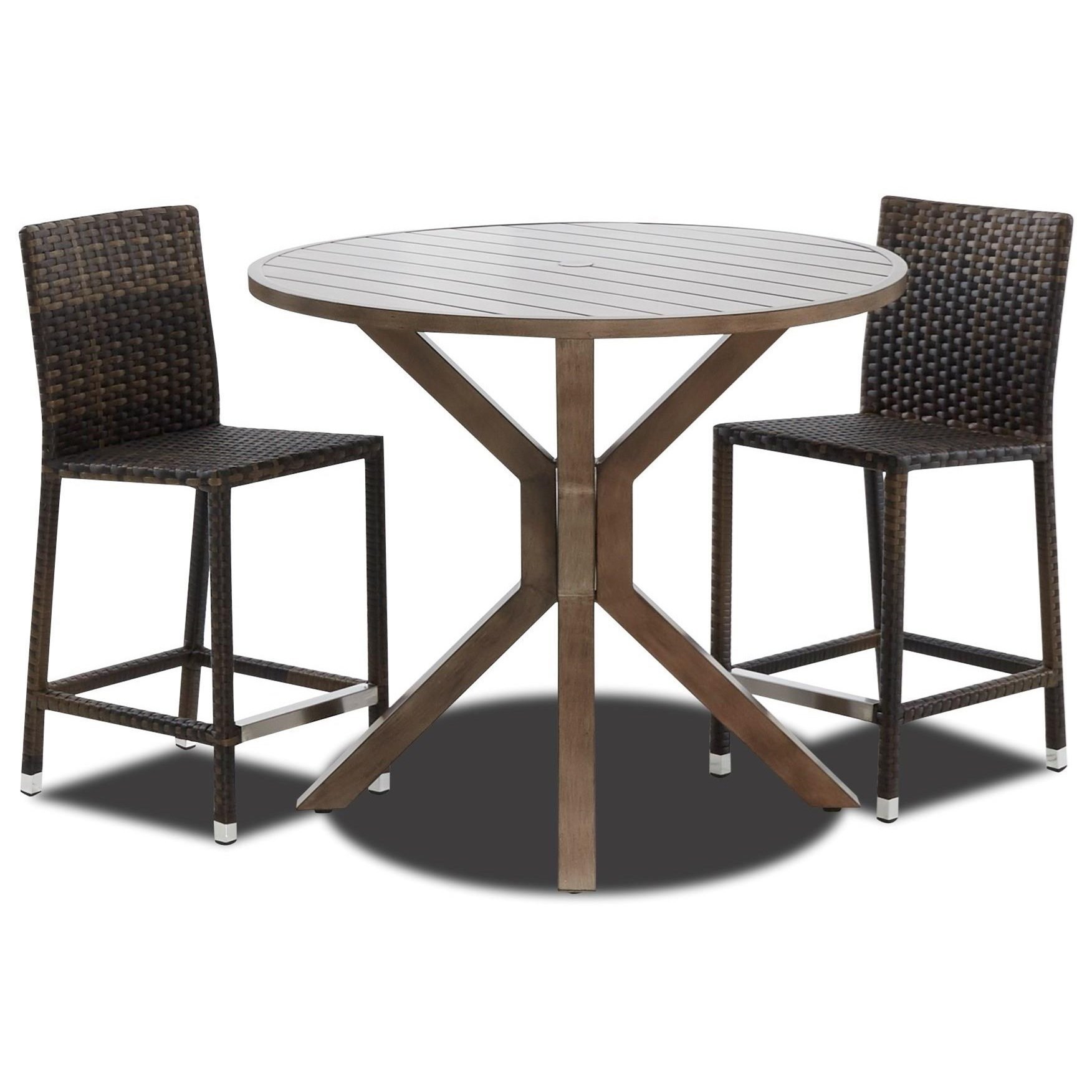 threshold counter height pub table