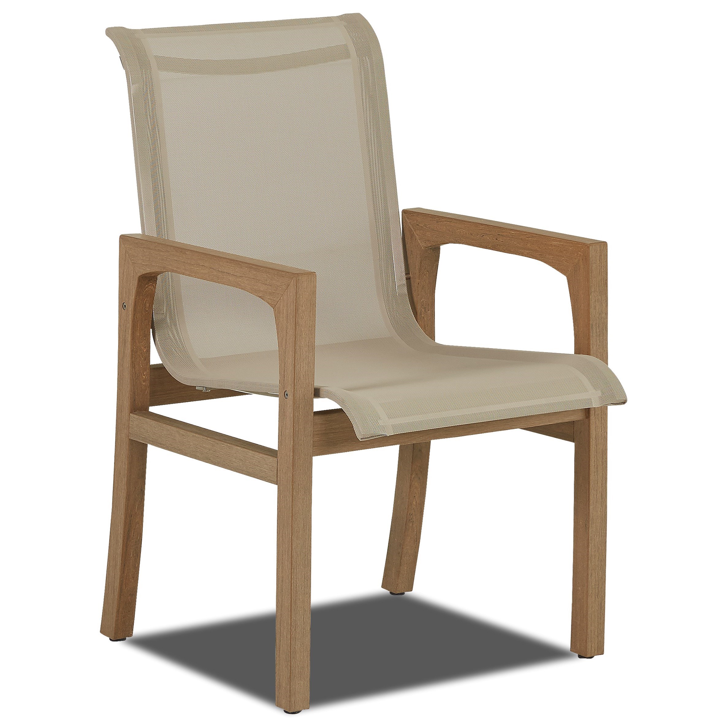 Klaussner Outdoor Delray W8502 Drc Set Of 2 Sling Dining Chairs