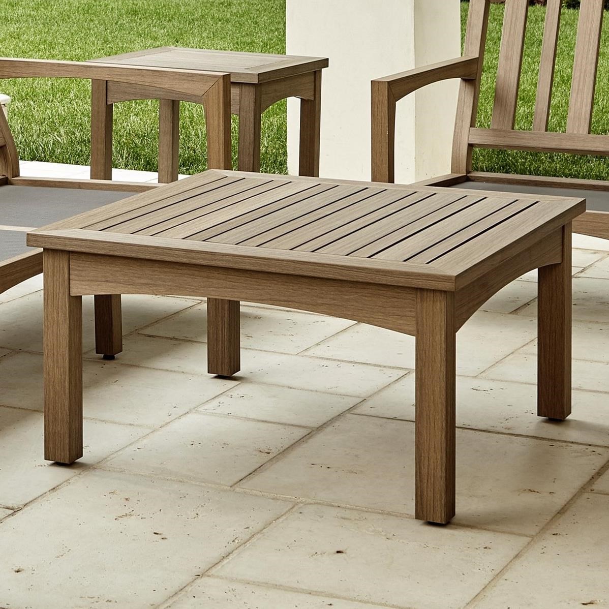 Klaussner Outdoor Delray W8502 Sqct Outdoor Square Cocktail Table