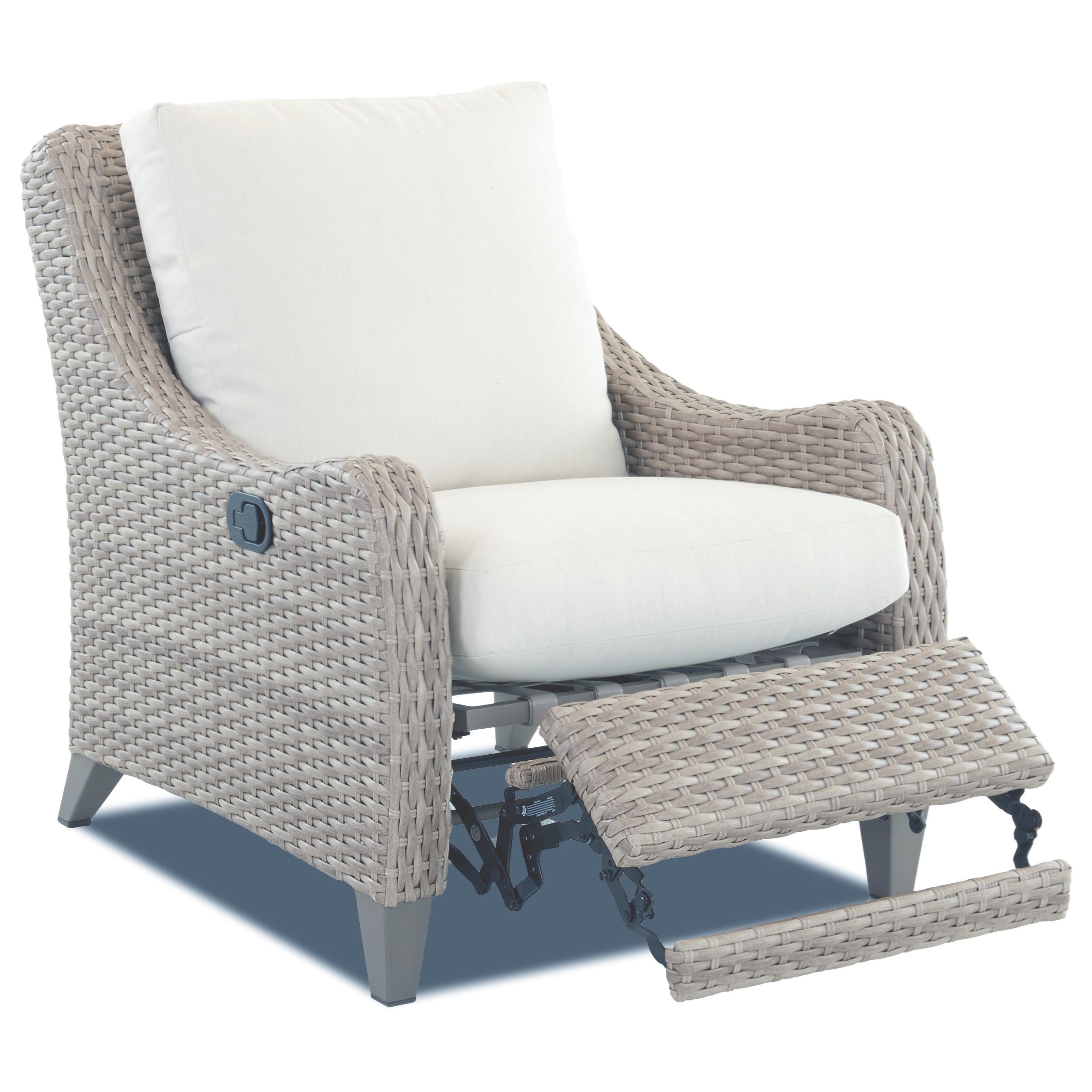 Klaussner Outdoor Mesa W7501 Hlrc Outdoor High Leg Reclining Chair Hudson S Furniture Outdoor Chairs