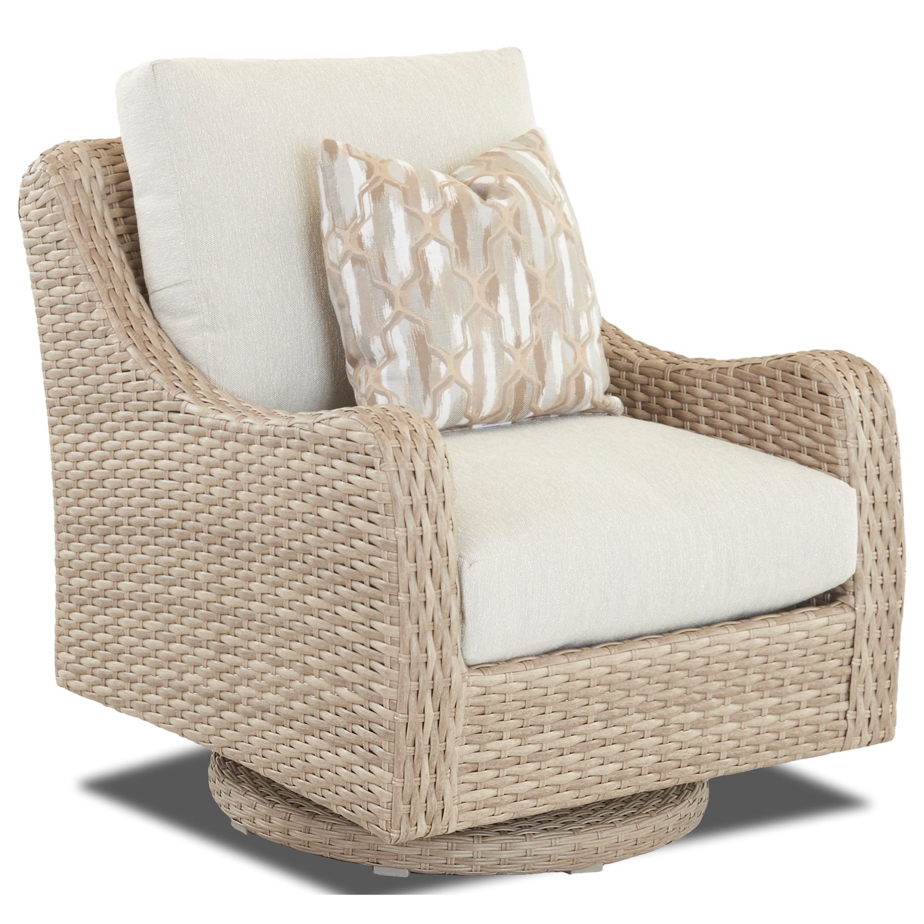 Klaussner Outdoor Mesa W7501 Srcdr Outdoor Swivel Rocker With