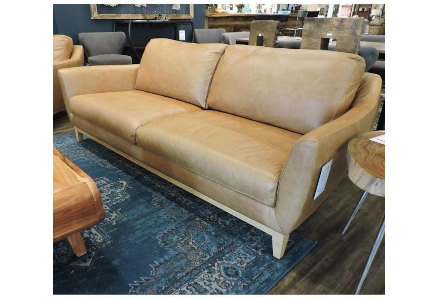 Urban Evolution Baker Modern Leather Sofa Belfort Furniture Sofas Baker Modern Leather Sofa