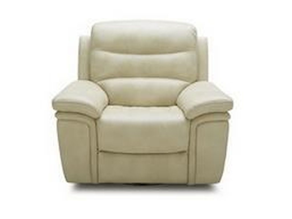 Kuka Home Km008 Casual Swivel Glider Recliner Howell Furniture Recliners