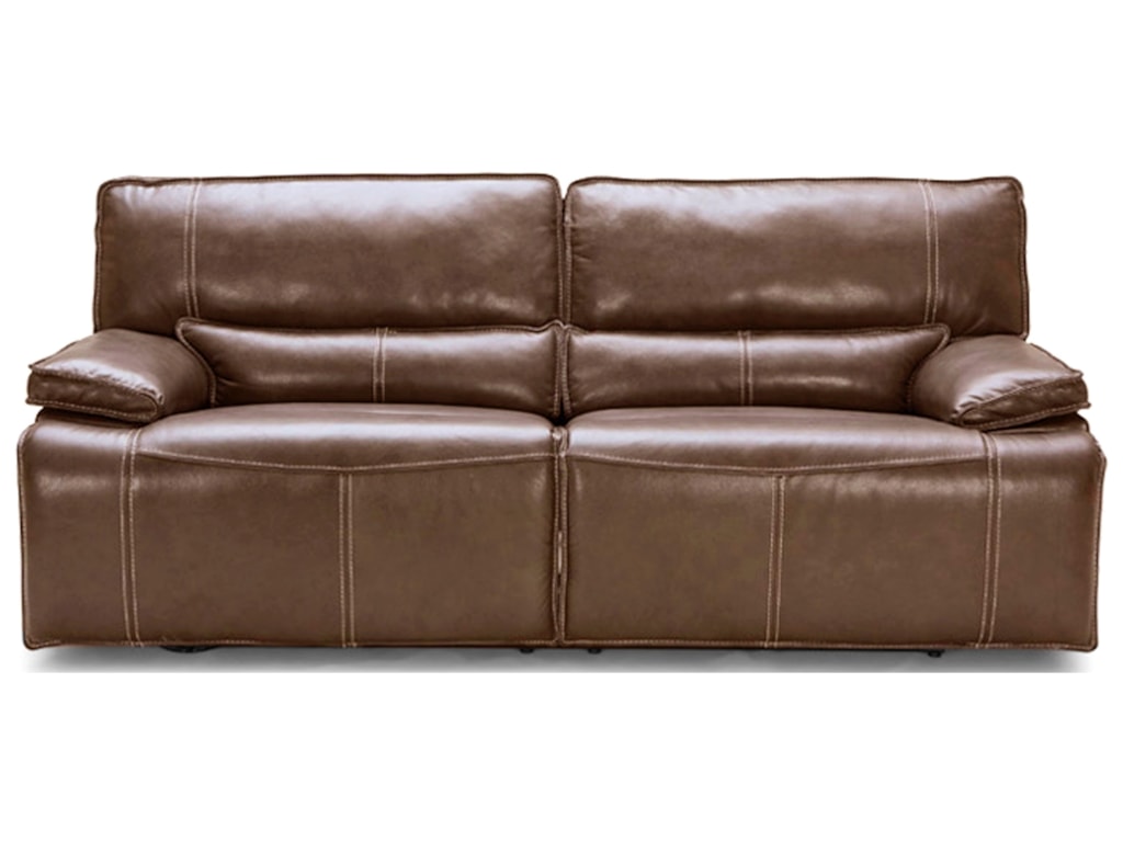 Km 080 Two Seat Reclining Sofa With Headrests And Usb Ports By Bfw Lifestyle At Becker Furniture World