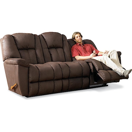 La Z Boy Maverick Reclining Sofa Boulevard Home Furnishings La Z Boy Maverick Reclining Sofa