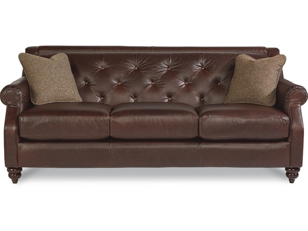 La Z Boy Aberdeen Traditional Sofa With Tufted Seatback Novello La Z Boy Aberdeen Traditional Sofa With Tufted Seatback Novello Home Furnishings