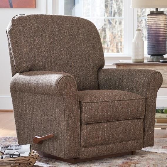 La Z Boy Addison Transitional Rocking Recliner Lindy S Furniture Company Recliners
