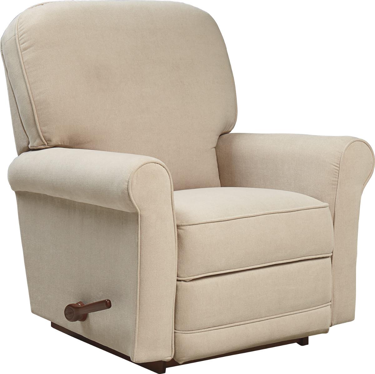 La Z Boy Addison Transitional Rocking Recliner Vandrie Home Furnishings Recliners