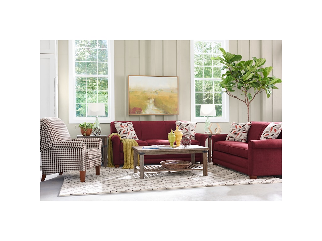 La Z Boy Amanda Casual Apartment Size Sofa With Premier