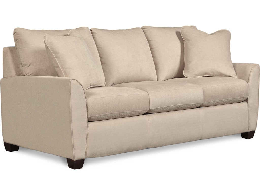 La Z Boy Amy Casual Supreme Comfort Queen Sleeper Sofa With Premier La Z Boy Amyla Premier Supreme Comfort