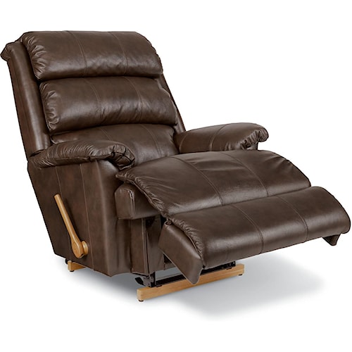 La Z Boy Astor Leather Recliner Boulevard Home Furnishings La Z Boy Astor Leather Recliner