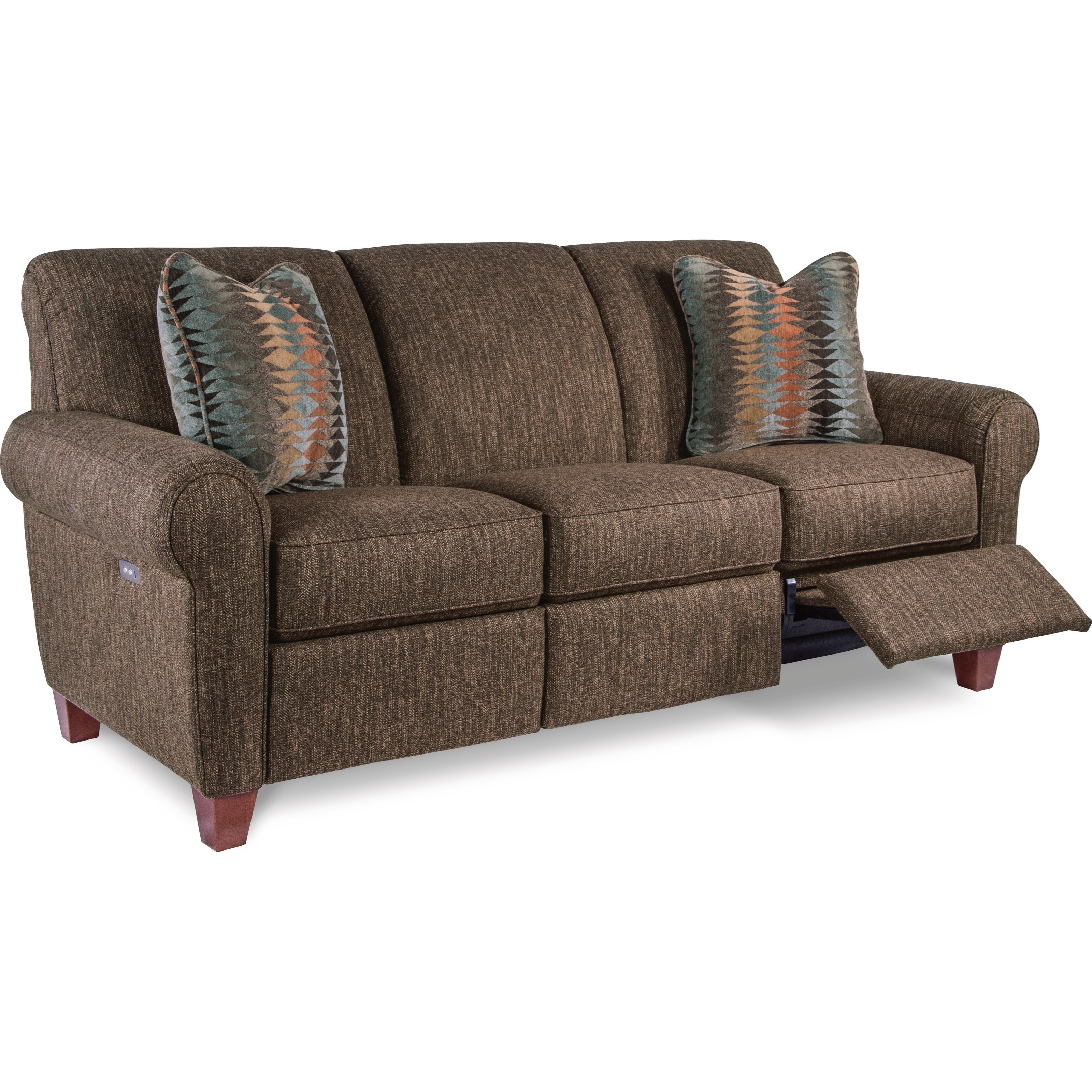 La Z Boy Bennett Duo Power Reclining Sofa With Usb Charging Ports