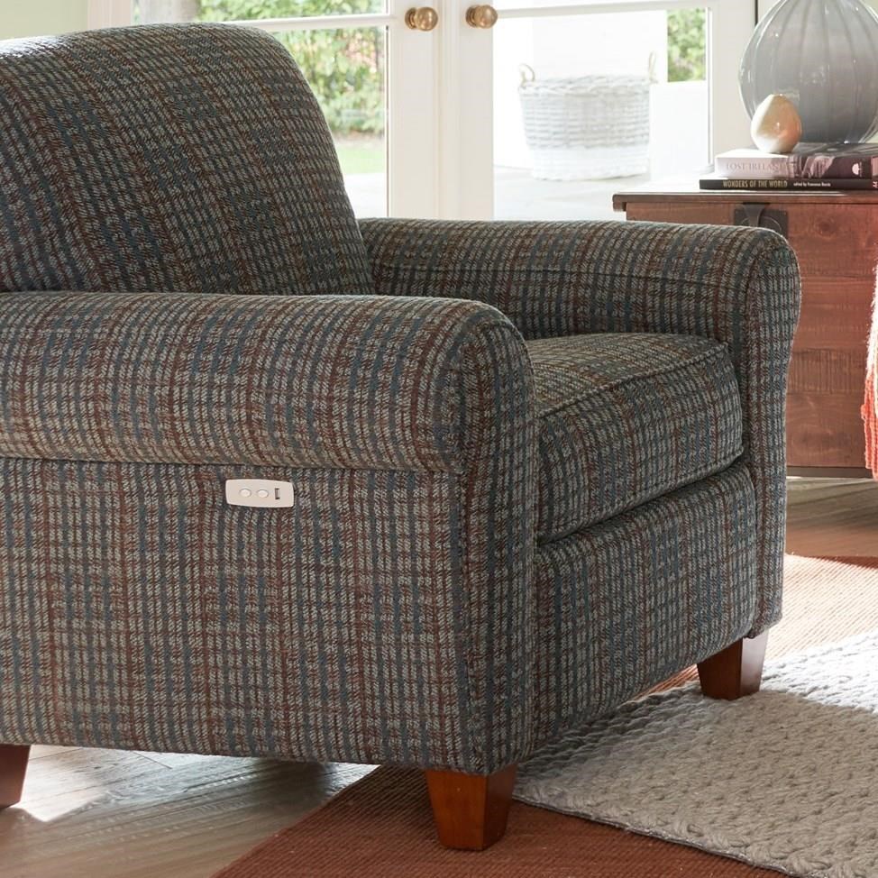 La Z Boy Bennett Duo Power Reclining Chair With Usb Charging Port Sparks Homestore High Leg Recliners