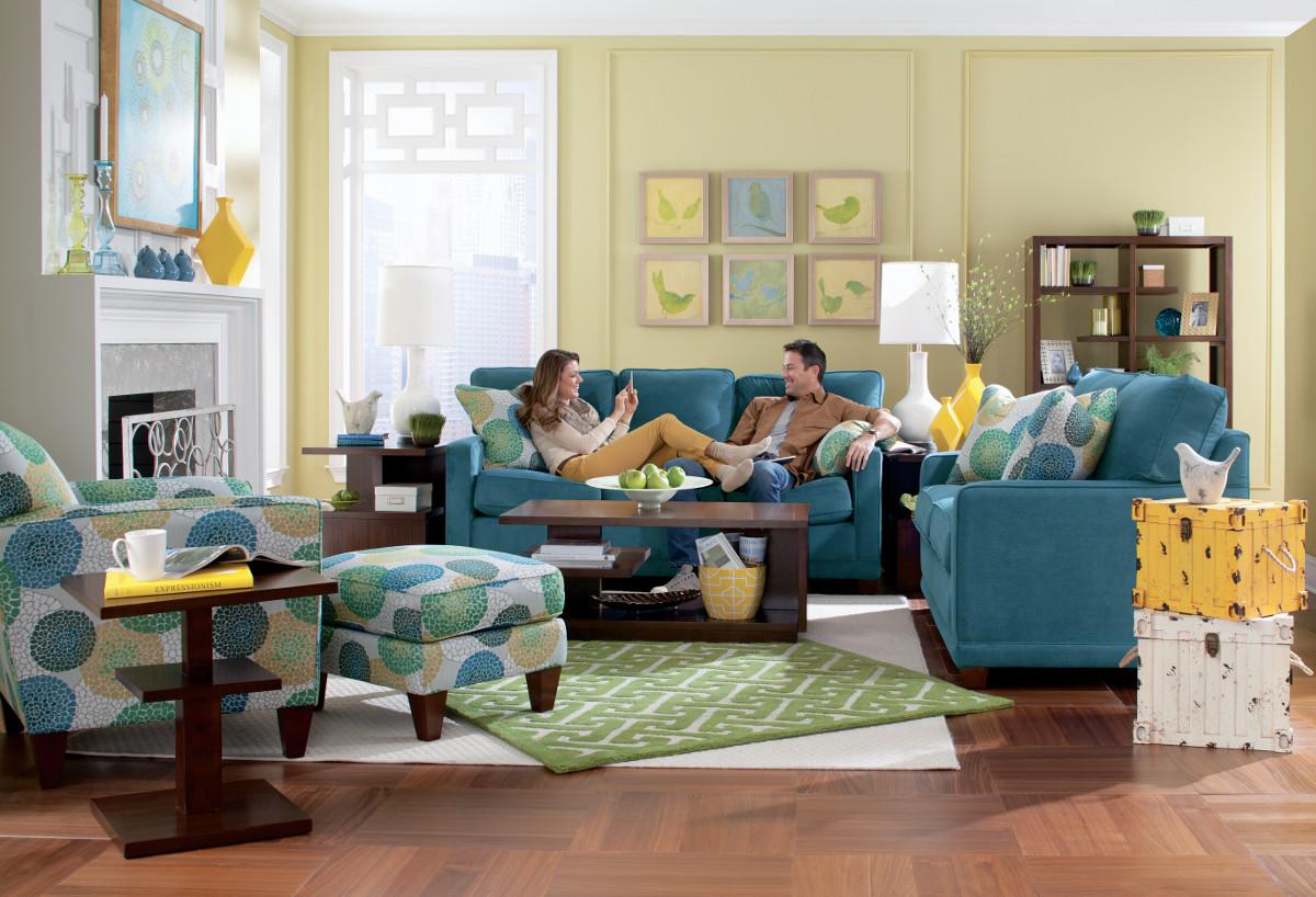 Laurel Chair A Half By La Z Boy Grass D107423 Overstuffed Chairs Outdoor Chaise Lounge Chair Swivel Chair Living Room