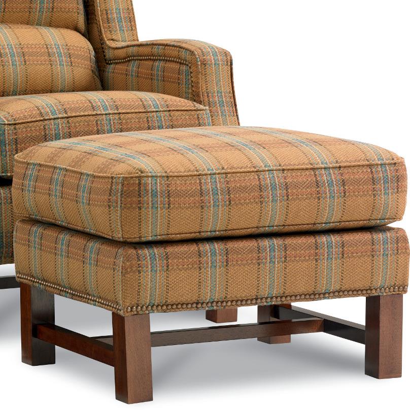 armchair with ottoman