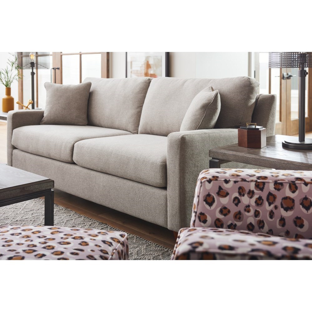La Z Boy Coronado Transitional Sofa With Track Arms Conlin S Furniture Sofas