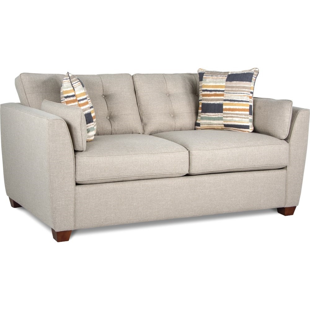 La Z Boy Dillon Casual Full Sleeper Sofa With Supreme Comfort