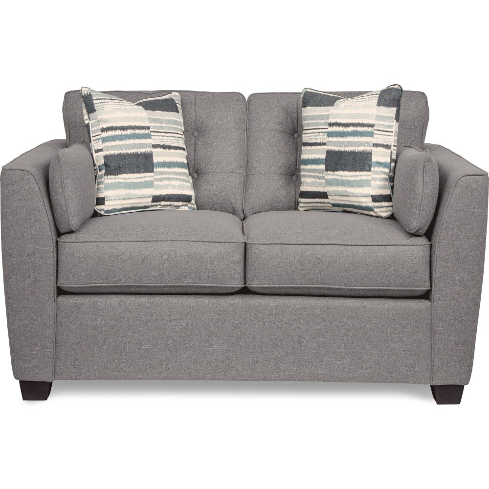 La Z Boy Dillon Casual Loveseat With Comfortcore Cushions Conlin S Furniture Loveseats