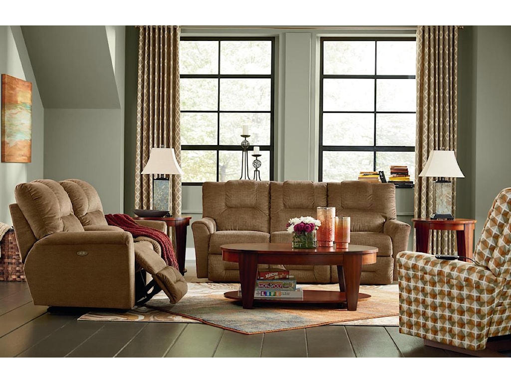 La Z Boy EASTON Casual La Z Time Full Reclining Sofa Conlins Furniture Reclining Sofas