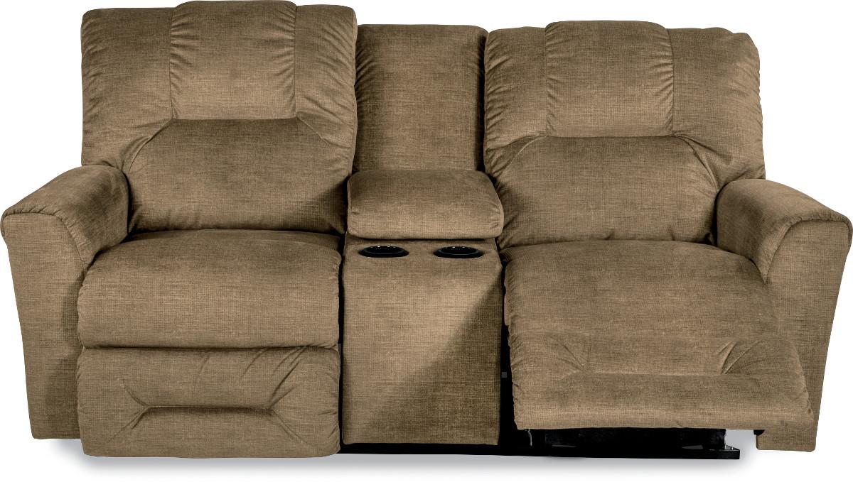 La-Z-Boy Easton Sable 490702 Reclining Loveseat w/ Console | Lindy's  Furniture Company | Reclining Loveseats