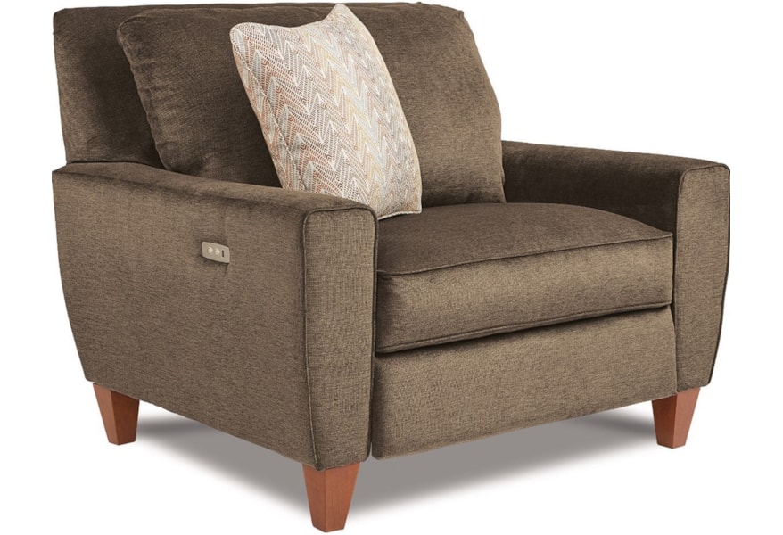 La Z Boy Edie Duo Reclining Chair And A Half Lindy S Furniture Company High Leg Recliners