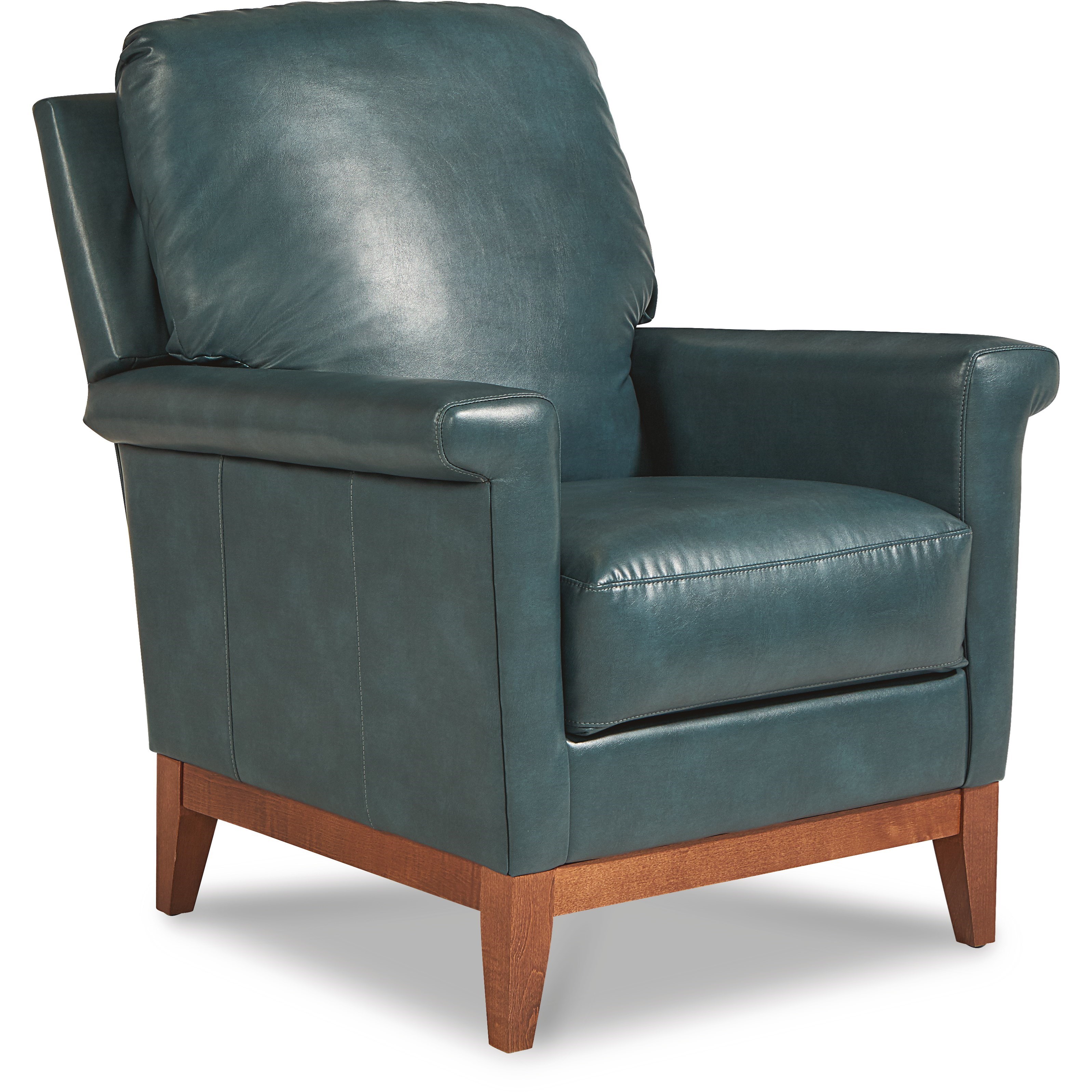 La Z Boy Ferndale Press Back Recliner With Key Shaped Arms