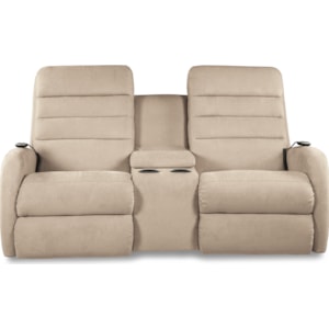 La Z Boy Forum Contemporary Power Recline Xrw Wall Saver Reclining Loveseat With Drink Storage Console And Power Head And Lumbar Lindy S Furniture Company Reclining Loveseats