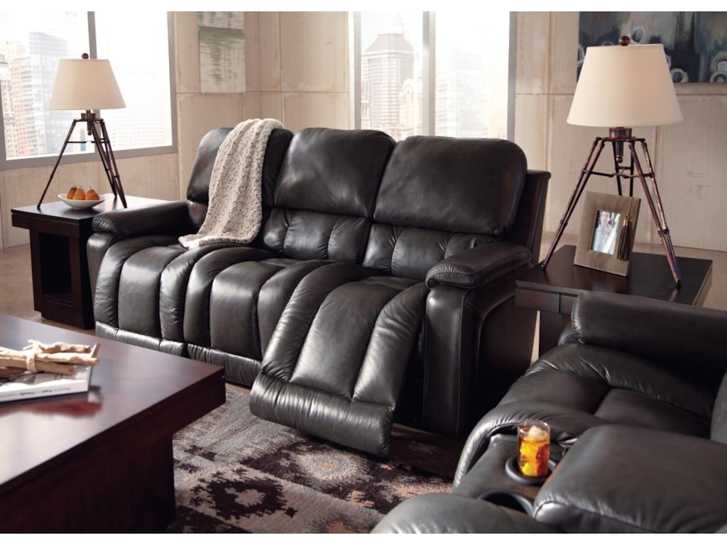 Greyson Casual La Z Time Full Reclining Sofa With Bucket Seating By Boy At Walker S Furniture