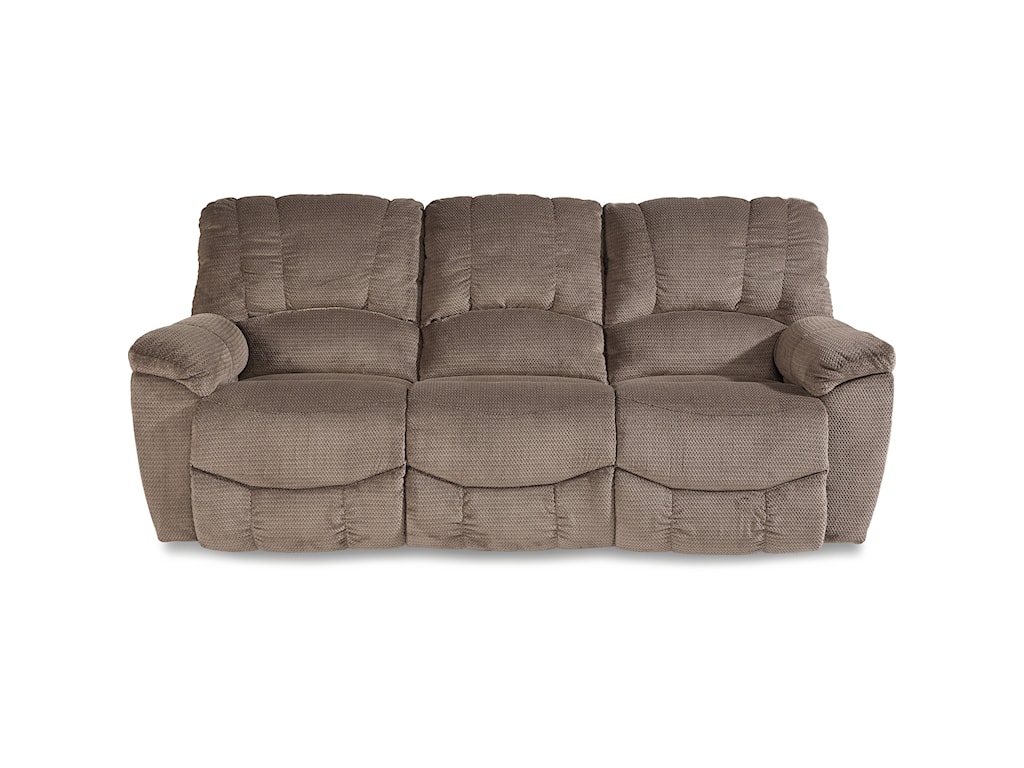 La Z Boy Hayes Casual La Z Time Full Reclining Sofa With Channel