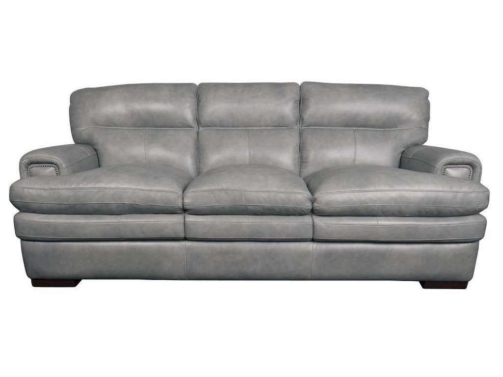 Jake Top Grain 100 Leather Sofa By La Z Boy At Morris Home