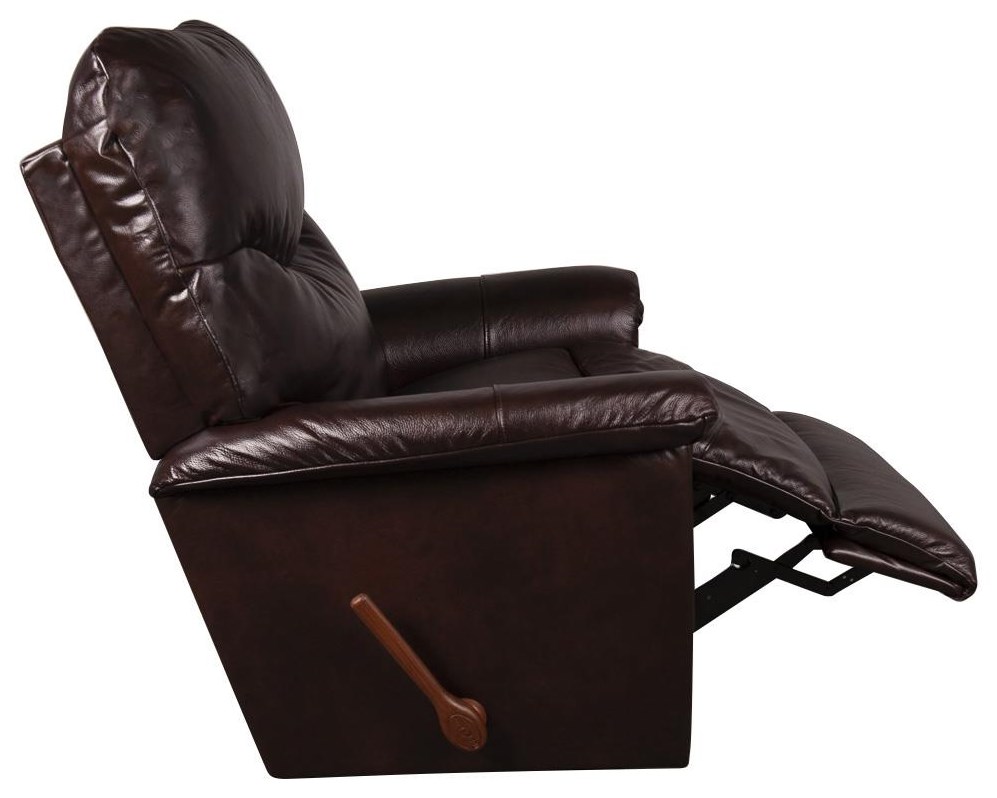 lazy boy james leather power recliner