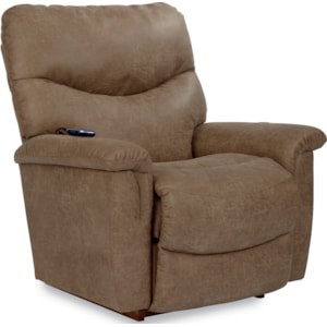 La Z Boy James 2 Motor Massage Heat Power Recline Xr Rocker Recliner Lindy S Furniture Company Recliners