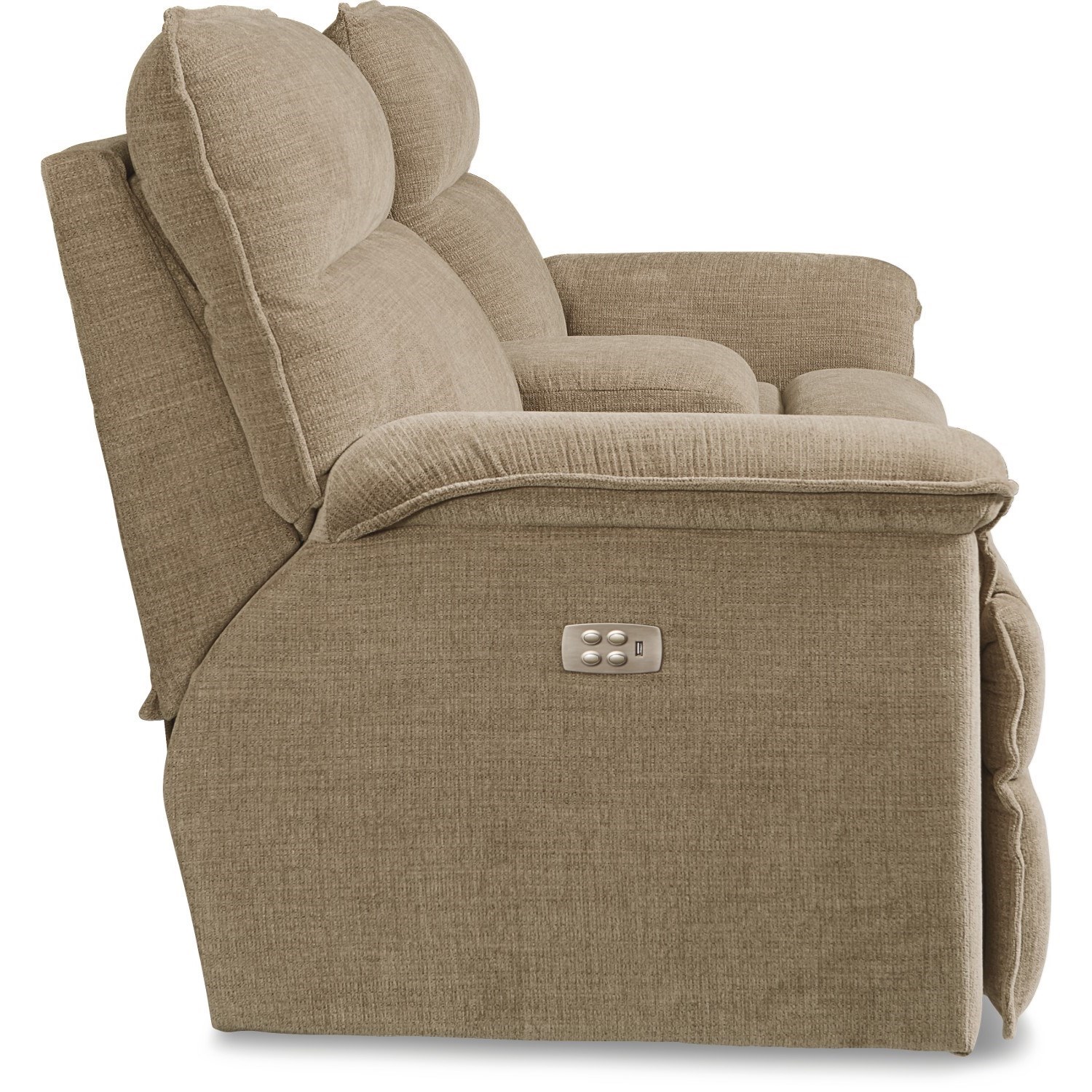 La Z Boy Jay 49p706 Casual Power Reclining Loveseat W Cupholder