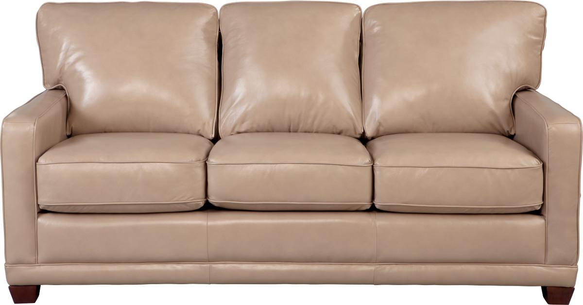lazy boy leather sofa bed