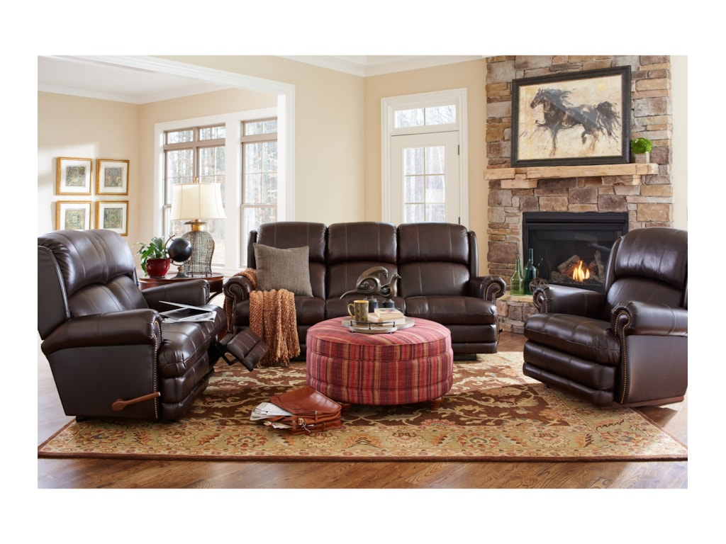 la z boy kirkwood traditional space saver reclining sofa bennett s