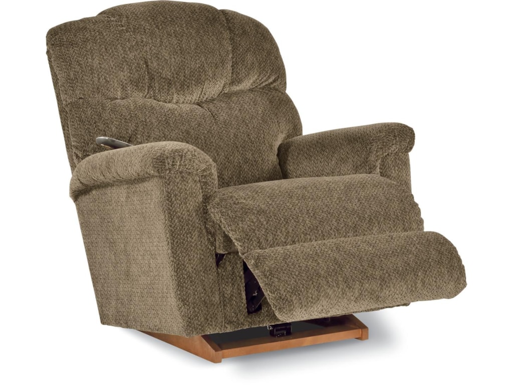 La-Z-Boy LancerPower Rocking Recliner w/ Headrest & Lumbar