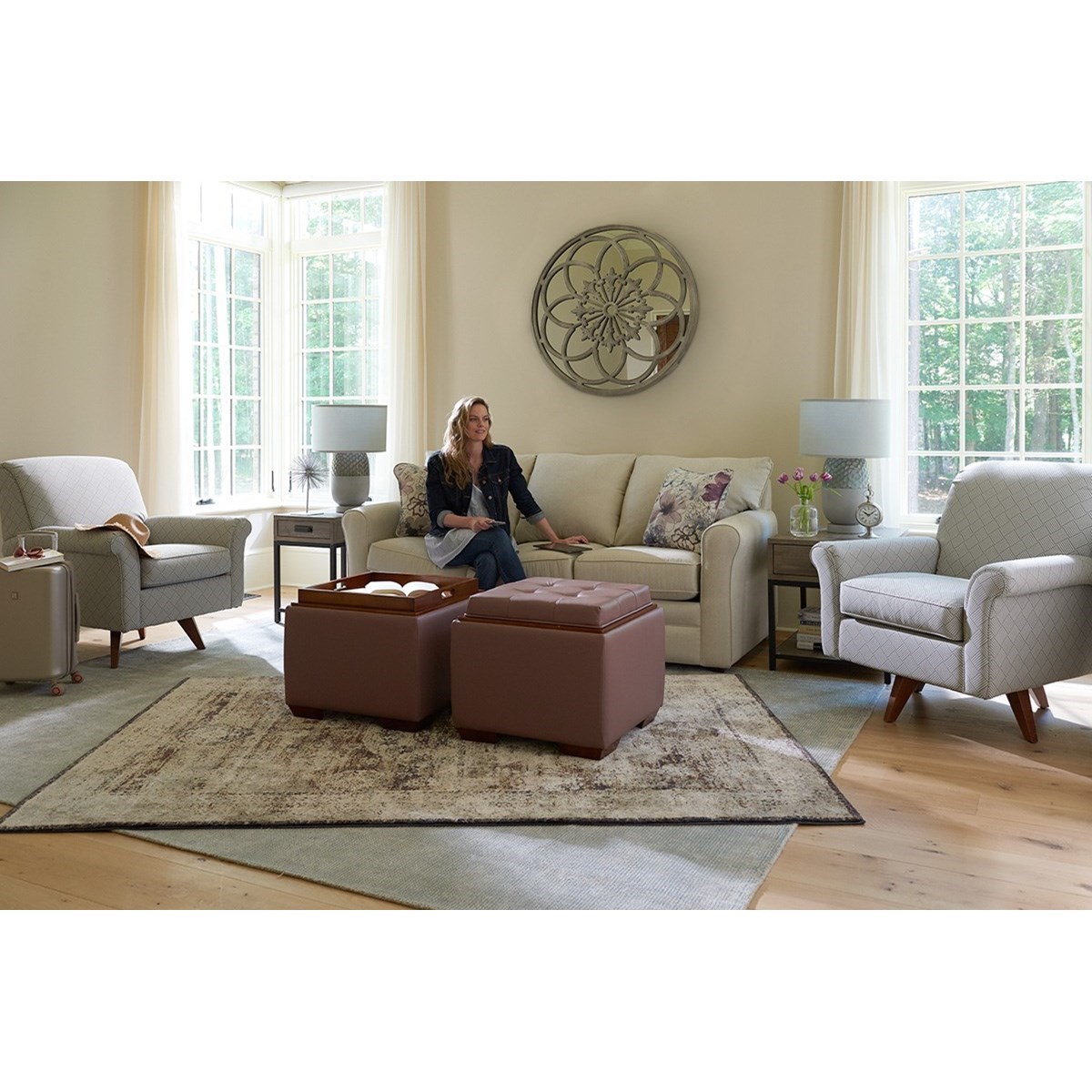 La Z Boy Leah Supreme Comfort Queen Sleep Sofa Conlin S