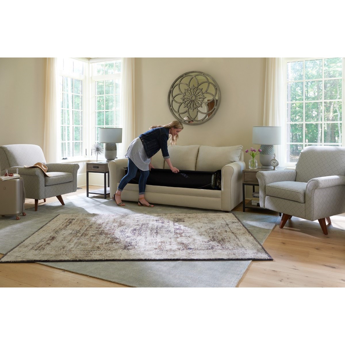 La Z Boy Leah Supreme Comfort Queen Sleep Sofa Lindy S