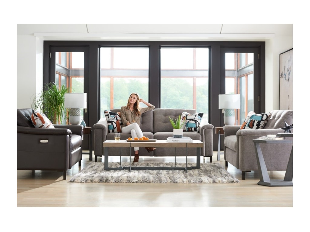 La Z Boy Luke Duo Reclining Two Seat Sofa With Usb Charging Kidney Pillows Sold Separately La Z Boy Lukeduo Reclining 2 Seat Sofa
