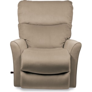 La Z Boy Rowan Rowan Small Scale Reclina Rocker Recliner With Flared Arms H L Stephens Recliners