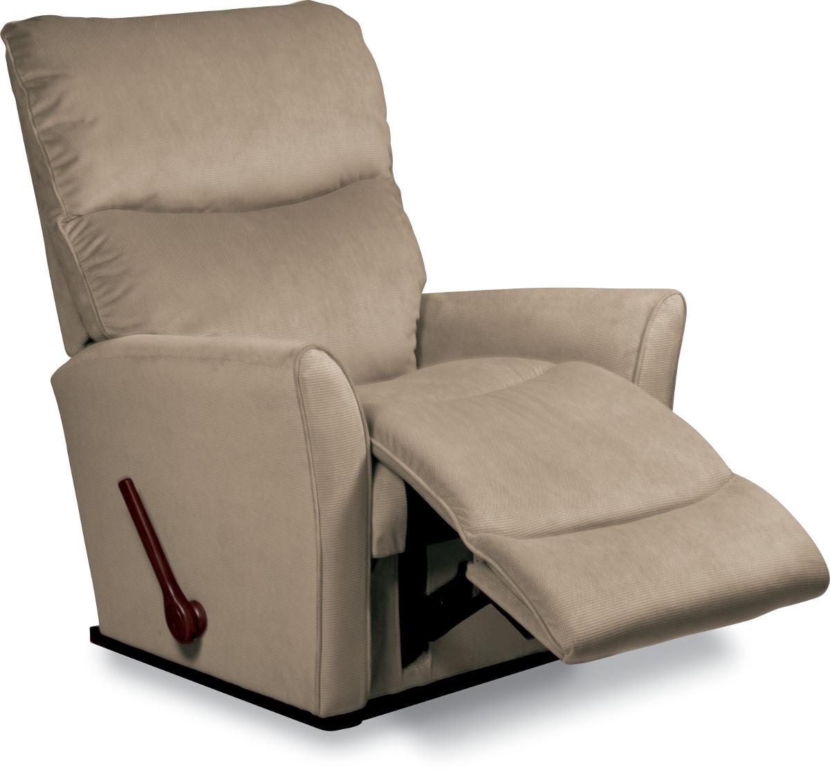 La Z Boy Rowan Rowan Small Scale Reclina Rocker Recliner With Flared Arms H L Stephens Recliners
