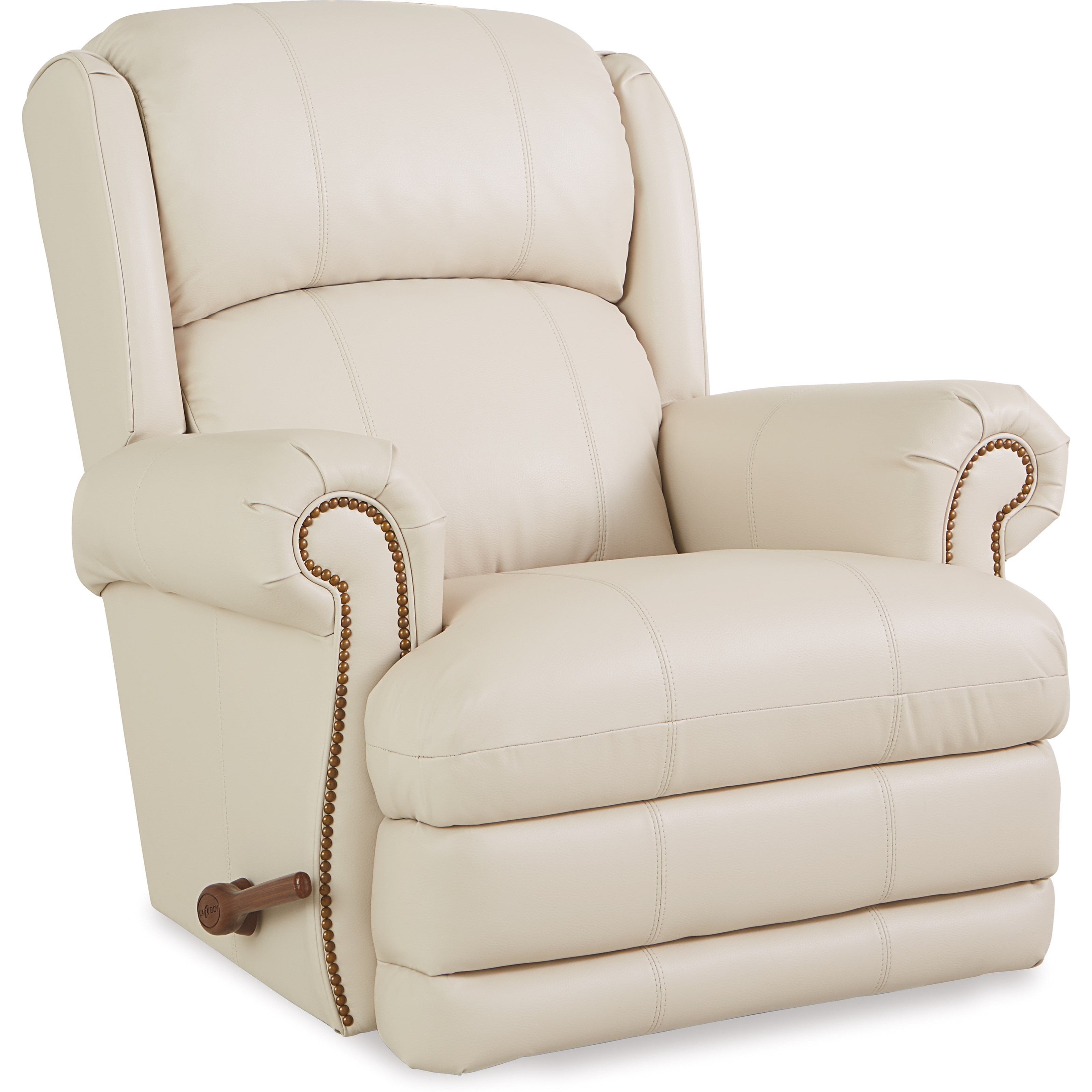 La-Z-Boy Kirkwood 017768 Swivel Glider Recliner with Nailhead ...