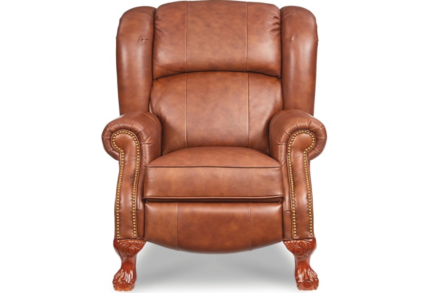 La Z Boy Recliners 029968 Buchanan High Leg Recliner 3 Position Mechanism Thornton Furniture High Leg Recliners