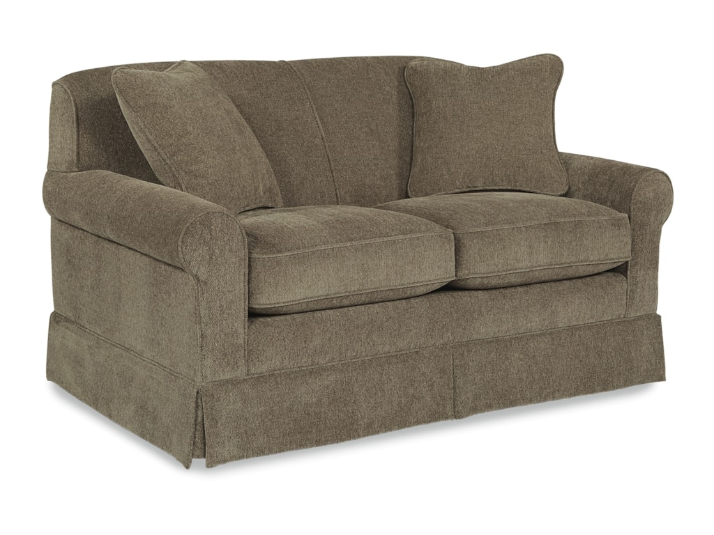 La Z Boy Madeline Apartment Size Sofa With Rolled Arms