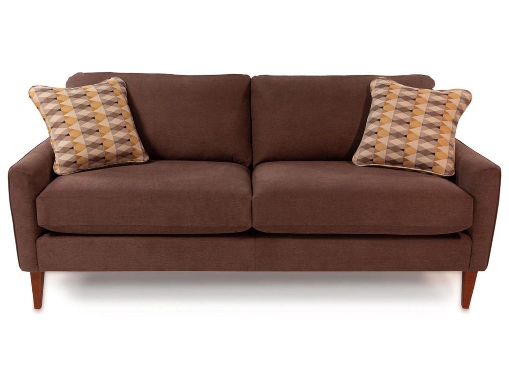 La Z Boy Kearsley Mid Century Modern Sofa Rotmans Sofas Kearsley Mid Century Modern Sofa By La Z Boy