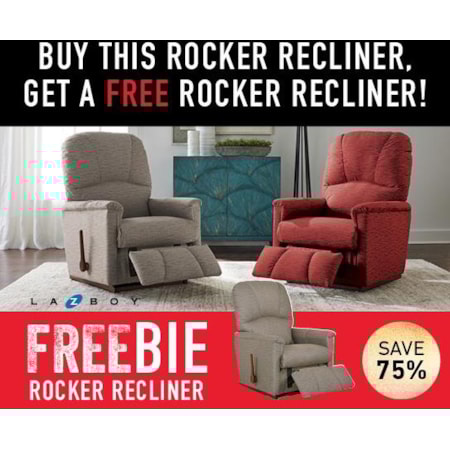Mercury Gray Recliner with Freebie!