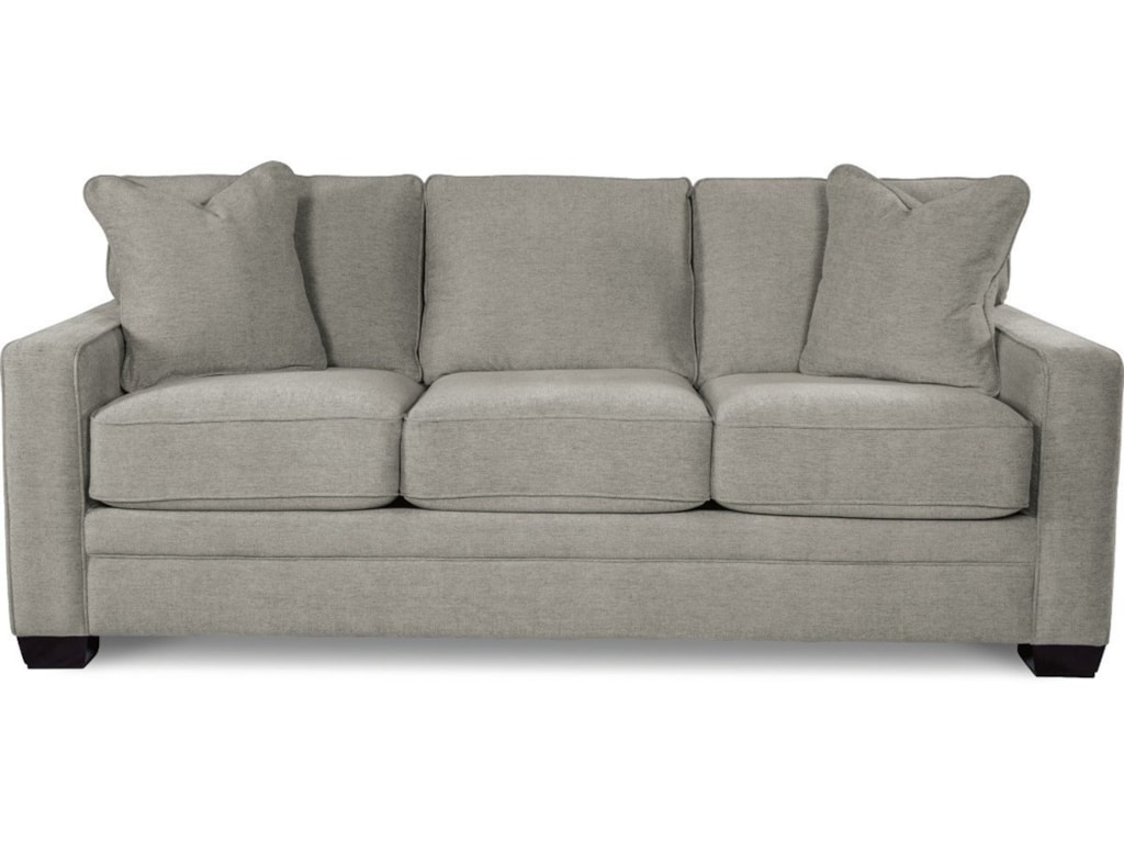 La Z Boy Meyer Contemporary Sofa With Premier Comfortcore Cushions