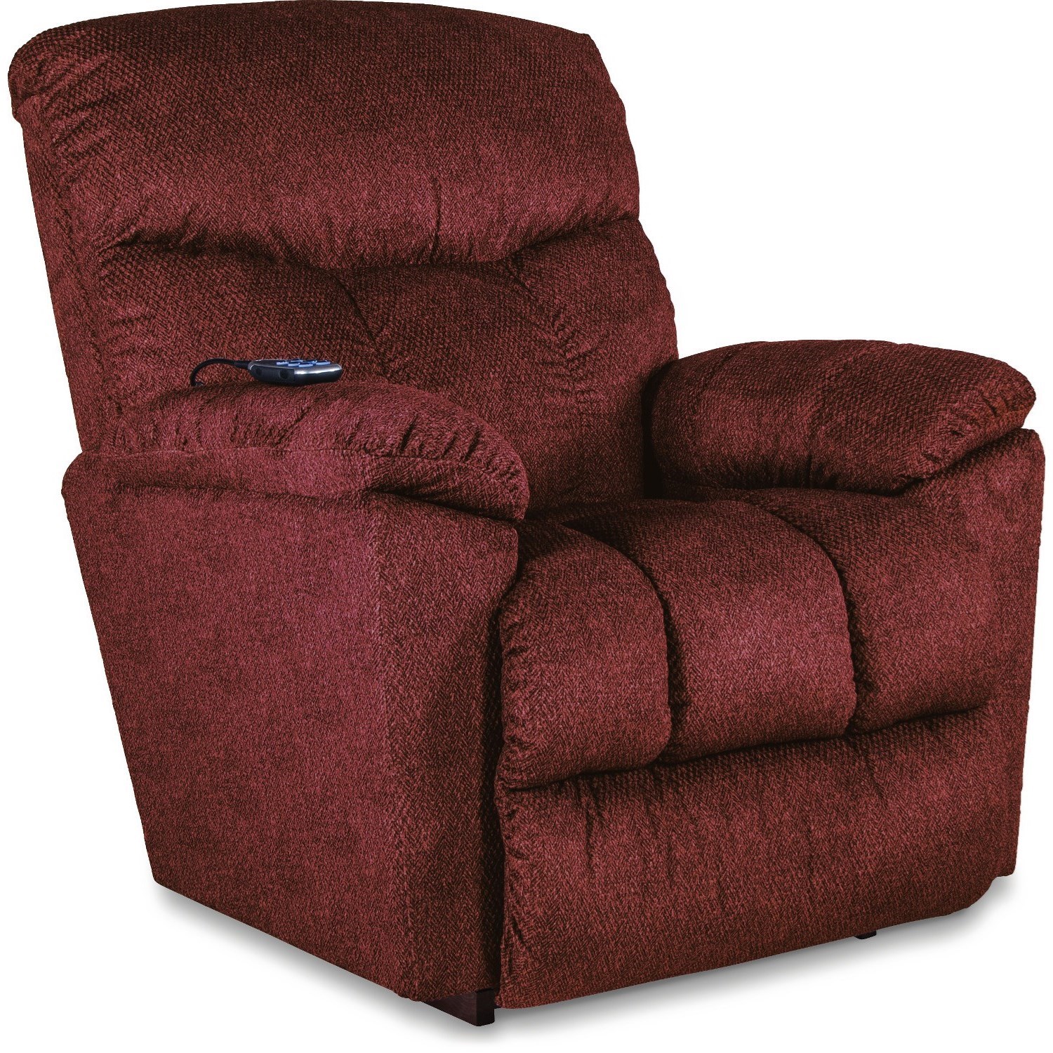La Z Boy Morrison Casual Power Recline Xr Rocker Recliner With Power Tilt Headrest Lumbar Conlin S Furniture Recliners