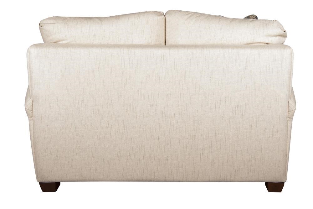 La Z Boy Natalie Casual Loveseat With Accent Pillows Morris Home
