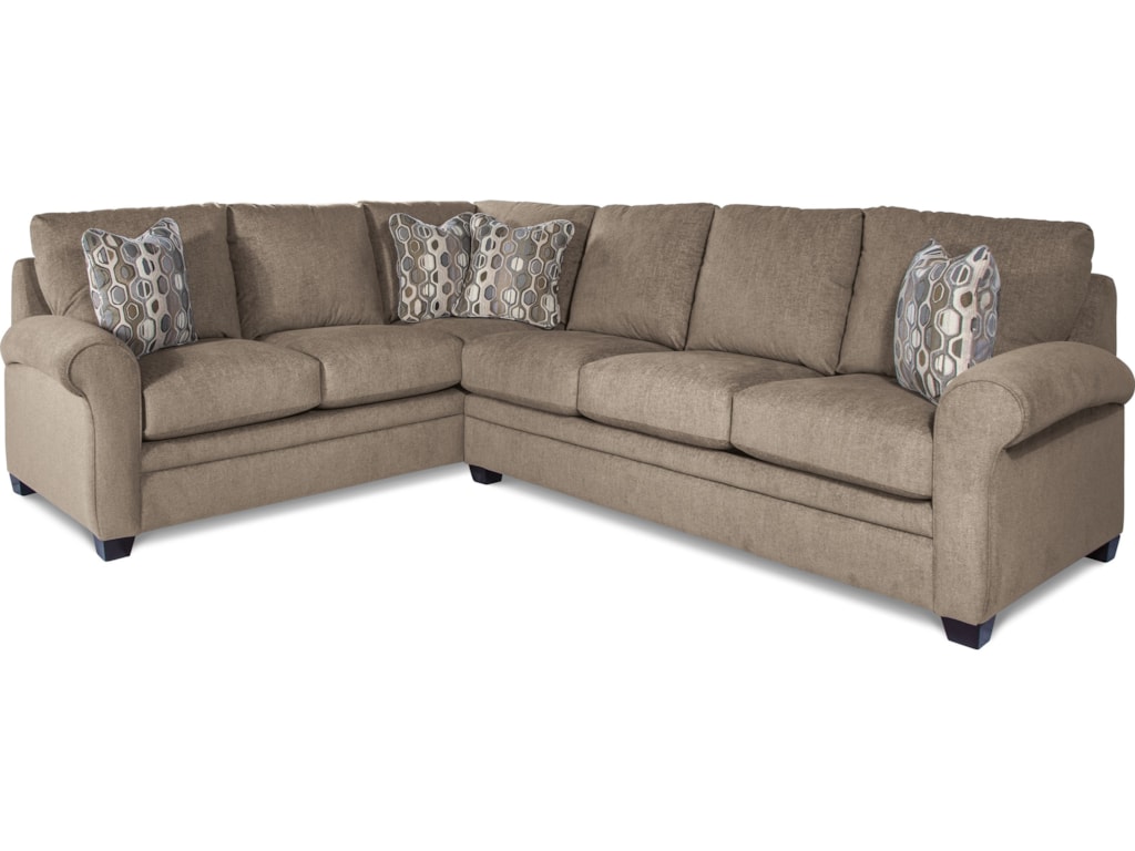 La Z Boy Natalie Casual Two Piece Sectional Sofa Houston S Yuma Natalie Casual Two Piece Sectional Sofa By La Z Boy